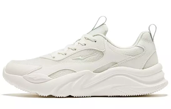 Кроссовки ERKE Lifestyle Shoes Women's Low-top White, белый