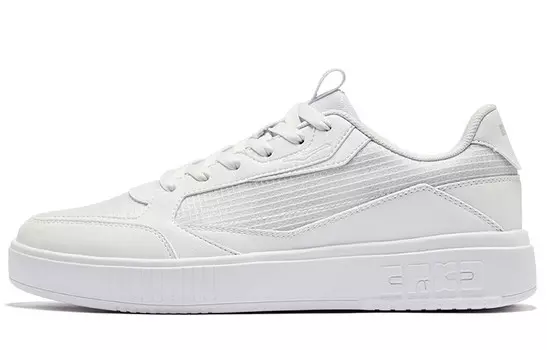 Кроссовки ERKE Skateboarding Shoes Men Low-top White, белый