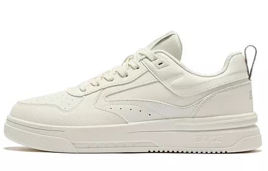 Кроссовки ERKE Skateboarding Shoes Men Low-top White, белый