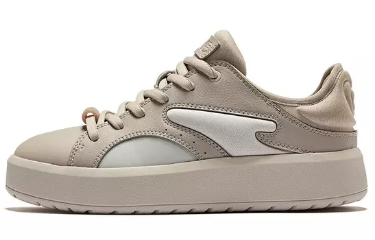 Кроссовки ERKE Skateboarding Shoes Women's Low-top Brown, коричневый