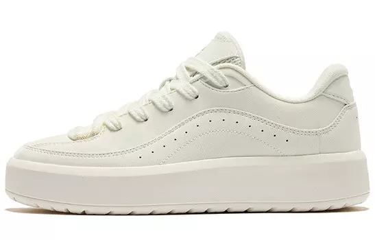 Кроссовки ERKE Skateboarding Shoes Women's Low-top White, белый