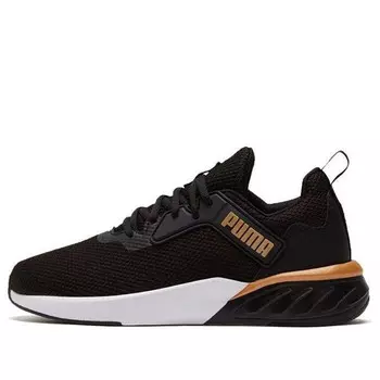 Кроссовки erupter 'black team gold' Puma, черный