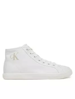 Кроссовки Ess Vulc Mid Cv Mg Wn YW0YW01761 Calvin Klein Jeans, белый
