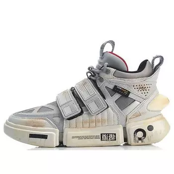 Кроссовки essence ace x 2019 парижская неделя моды Li-Ning, серый