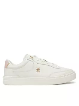 Кроссовки Essential Chic Court Sneaker FW0FW08322 Tommy Hilfiger, белый