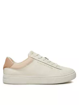 Кроссовки Essential Court FW0FW08320 Tommy Hilfiger, бежевый