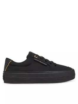 Кроссовки Essential Vulc Textile Sneaker FW0FW08323 Tommy Hilfiger, черный