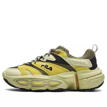Кроссовки et fashion sneakers 'yellow' Fila, черный