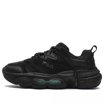 Кроссовки et retro low shoes 'black' Fila, черный