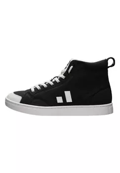 Кроссовки ethletic Canvas Active Hi Cut, цвет Jet Black | Just White