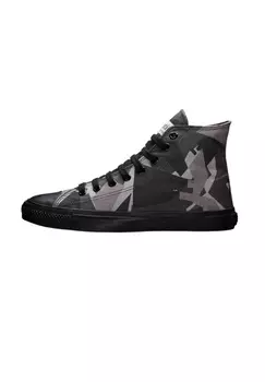 Кроссовки ethletic Canvas Black Cap Hi Cut, цвет Camou Black | Jet Black