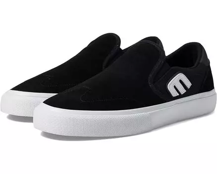 Кроссовки etnies Lo-Cut Slip, цвет Black/White