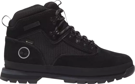 Кроссовки Euro Hiker Mid Lace-Up GORE-TEX 'Black Suede', черный