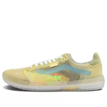 Кроссовки evdnt rw ultimatewaffle 'gray yellow' Vans, серый