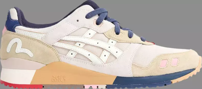 Кроссовки evisu x gel lyte 3 'birch' Asics, пломбир