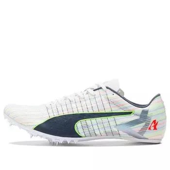 Кроссовки evo speed future 2 sp de grasse track spikes 'white' Puma, белый