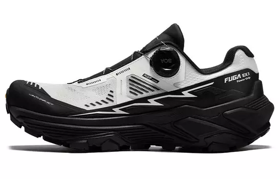 Кроссовки EX3 BOA мужские с низким верхом, неотбеленные/угольно-черные Kailas Fuga