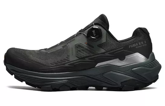 Кроссовки EX3 BOA мужские с низким верхом армейского зеленого/черного цвета Kailas Fuga