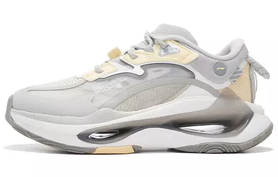 Кроссовки Exceed Infinity Lifestyle женские с низким верхом Buds желтовато-серые/бледно-белые Lining