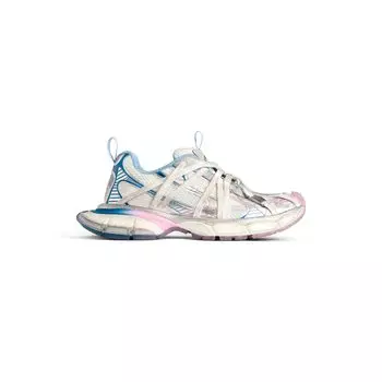 Кроссовки Extreme Laces B 3XL BALENCIAGA, синий/розовый/белый/серый