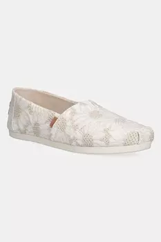 Кроссовки Eyelet Toms, бежевый