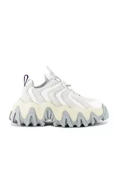 Кроссовки Eytys Halo Suede, белый