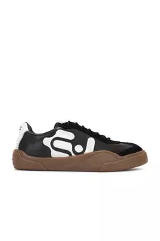 Кроссовки Eytys Santos Leather, черный