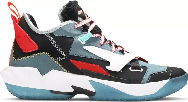 Кроссовки FACETASM x Jordan Why Not Zer0.4 Premium Smokey Blue, черный