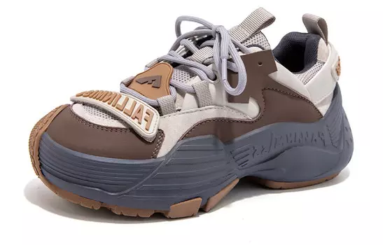 Кроссовки FALLINMISS Chunky Sneakers Women's Low-top, черный