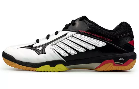 Кроссовки Fang Badminton унисекс с низким верхом, черные/белые Mizuno