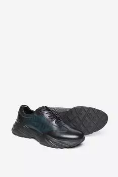 Кроссовки 'Farren' Premium Leather Trainer Alexander Pace, темно-синий