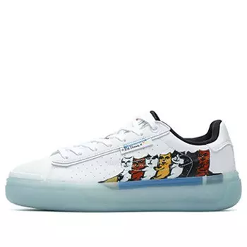 Кроссовки fashion court low-top sneakers white/green Fila, белый