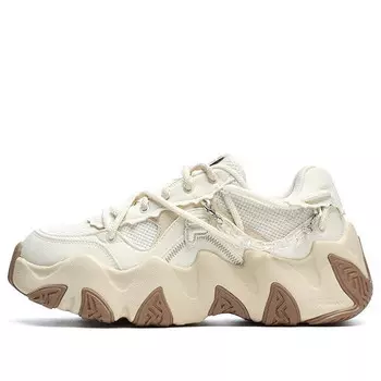 Кроссовки fashion daddy shoes 'white beige' Fila Fusion, белый
