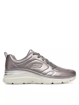 Кроссовки Fashion Fit - Glow Up 149749 Pew Skechers, серебряный