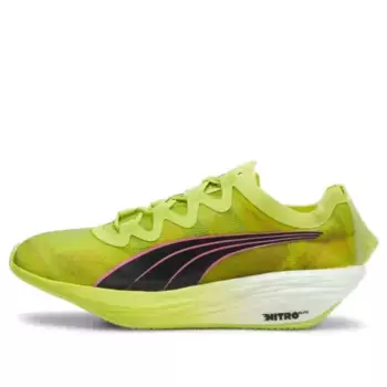 Кроссовки fast-fwd nitro elite 'lime pow black' Puma, зеленый
