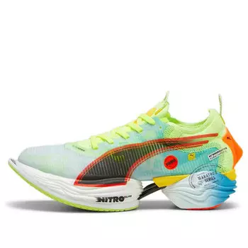 Кроссовки fast-r nitro elite 2 'nitro blue fizzy apple' Puma, синий