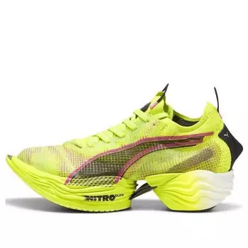 Кроссовки fast-r nitro elite 2 shoes 'green black red' Puma, зеленый