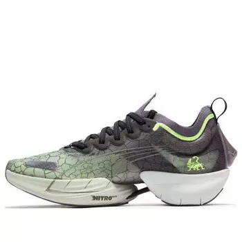 Кроссовки fast-r nitro elite black tortoise 'green grey' Puma, серый