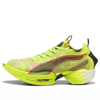 Кроссовки fast-r nitro elite running shoes 'solar yellow' Puma, желтый