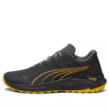 Кроссовки fast-trac nitro gore-tex 'seasons - black yellow sizzle' Puma, черный