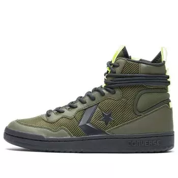 Кроссовки fastbreak high 'utility green volt' Converse, зеленый