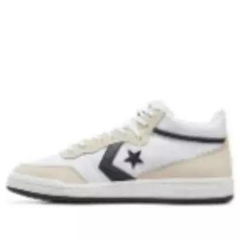 Кроссовки fastbreak pro leather & suede 'white black beige' Converse, белый