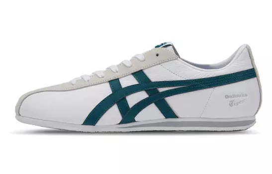 Кроссовки FB Trainer Lifestyle унисекс с низким верхом белого/зеленого цвета Onitsuka Tiger