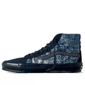 Кроссовки fdmtl x og sk8-hi lx 'distressed indigo' Vans, синий