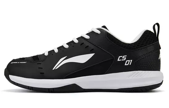 Кроссовки Feather Badminton унисекс с низким верхом, черные Lining