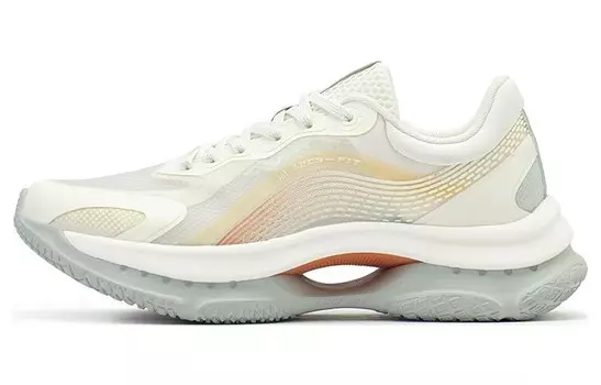 Кроссовки Feather Running Shoes Men Low-Top White/Yellow/Green 361°