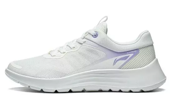 Кроссовки Feather Running Shoes Women's Low-top White/Purple Lining