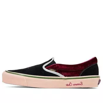 Кроссовки feature x classic slip-on 'sinners club' Vans, черный