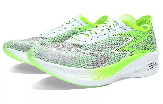 Кроссовки Feiran 1 мужские низкие белые/зеленые 361°