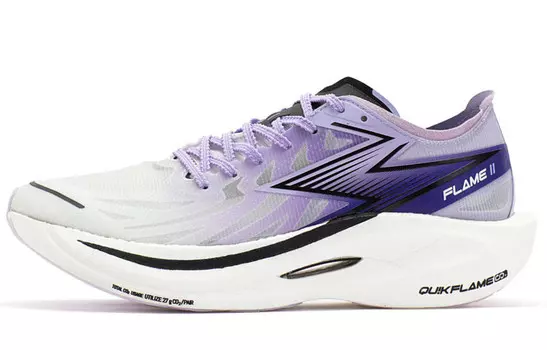 Кроссовки Feiran 2 мужские низкие белые/фиолетовые 361°